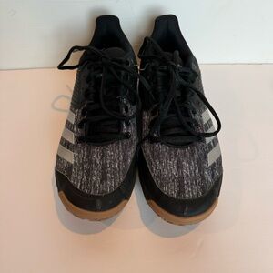Adidas Volleyball Shoes Black Gray